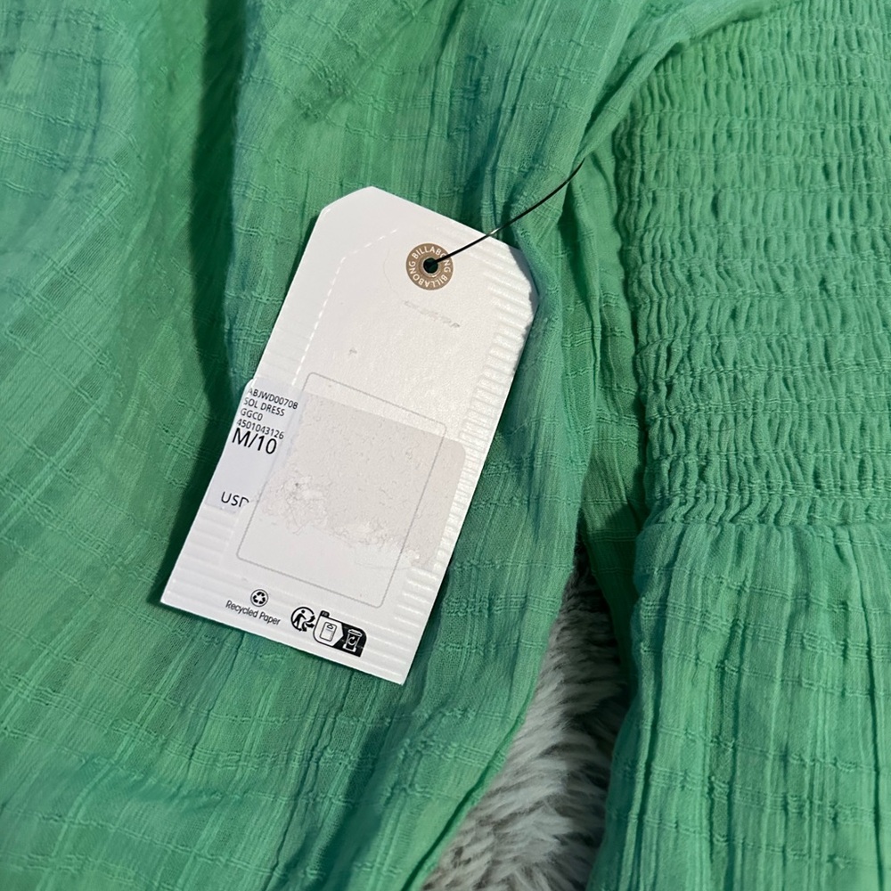 Billabong Sol Puff Sleeve Mini Dress - Picture 4 of 12